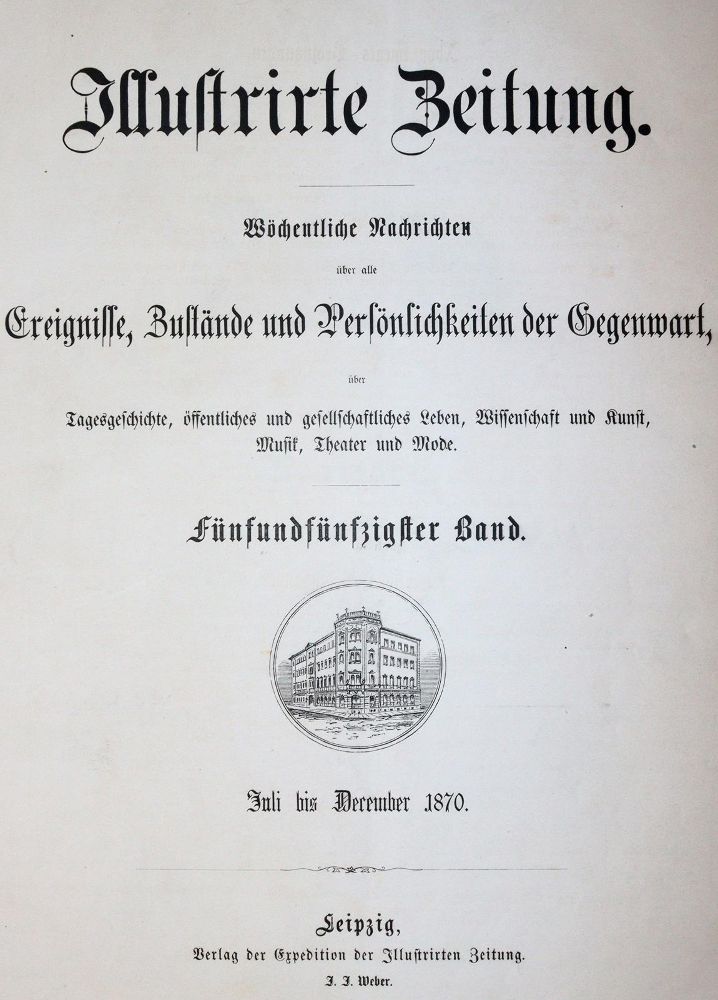 Große Abbildung Nr.2: 145-525 Illustrirte Zeitung.: (Zeitschriften und Zeitungen)