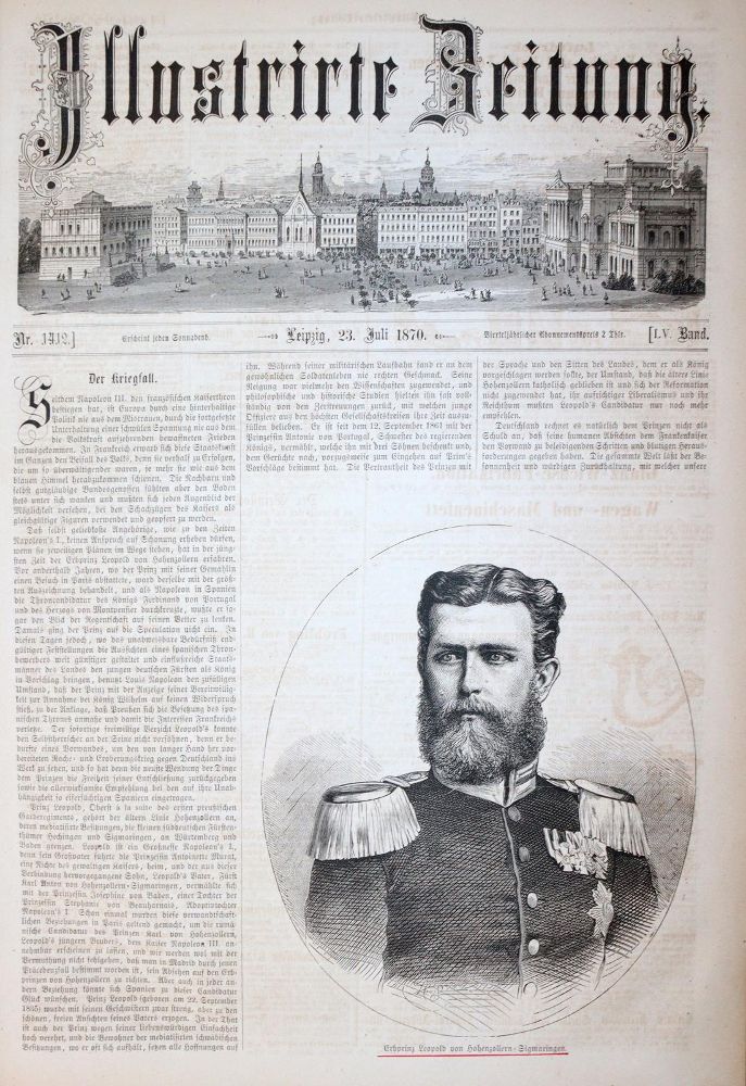 Große Abbildung Nr.3: 145-525 Illustrirte Zeitung.: (Zeitschriften und Zeitungen)