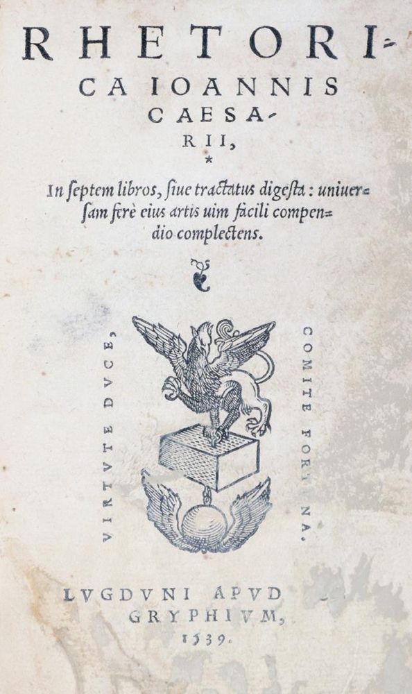 Große Abbildung Nr.1: 145-59 Caesarius,J.: (Alte Drucke, Handschriften und Theologie)