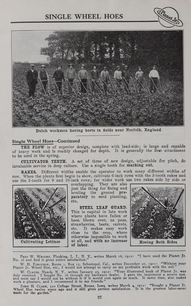 Collection – de 9 catalogues sur les machines agricoles et autres, divers