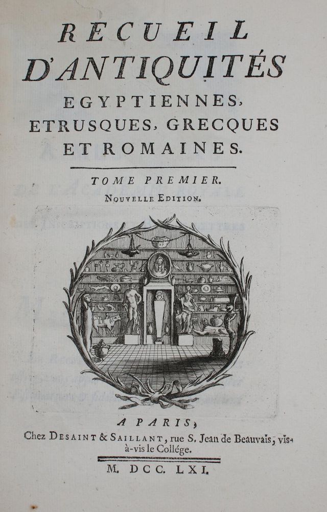 Große Abbildung Nr.8: 145-609 (Caylus,A.C.P.).: (Archäologie)