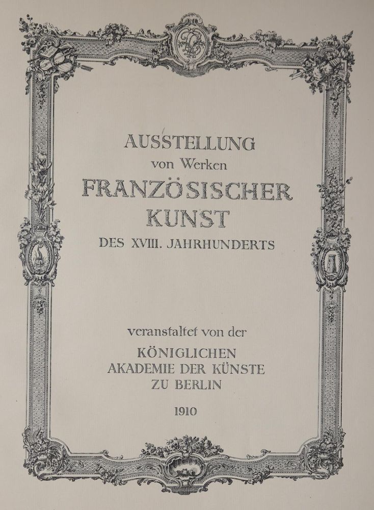 Große Abbildung Nr.3: 145-631 Ausstellung von Werken Französischer Kunst: (Art History)