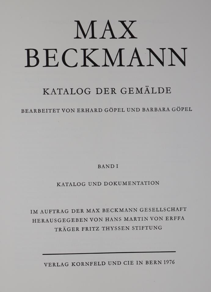 Große Abbildung Nr.1: 145-632 Göpel,E. u. B.: (Beckmann)