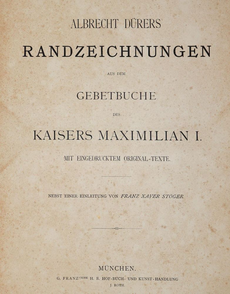 Große Abbildung Nr.1: 145-640 Deis,C.A.: (Dürer)