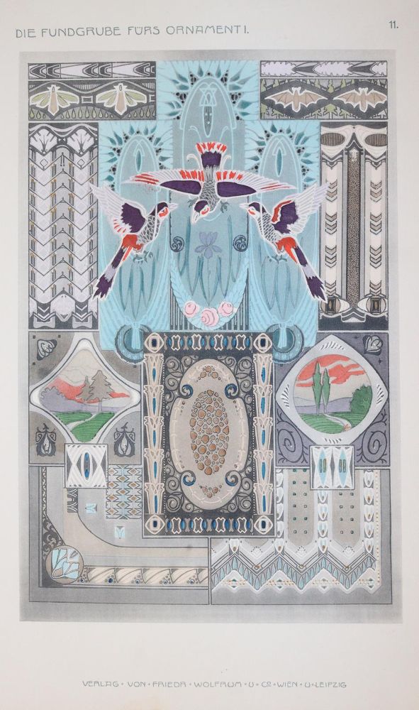 Große Abbildung Nr.3: 145-643 Fundgrube fürs Ornament, Die.: (Art History)