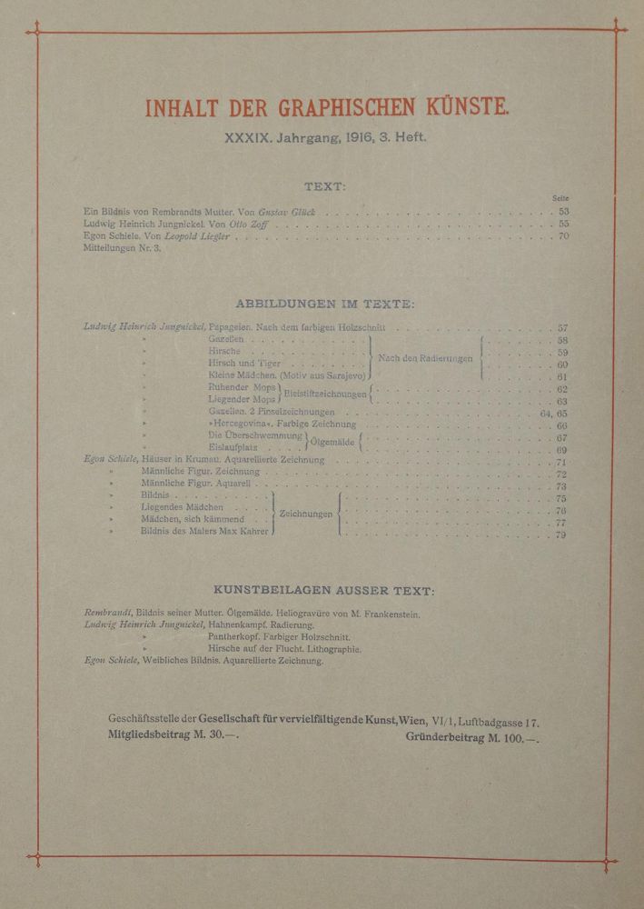 Große Abbildung Nr.3: 145-651 Graphischen Künste, Die.: (Jungnickel)