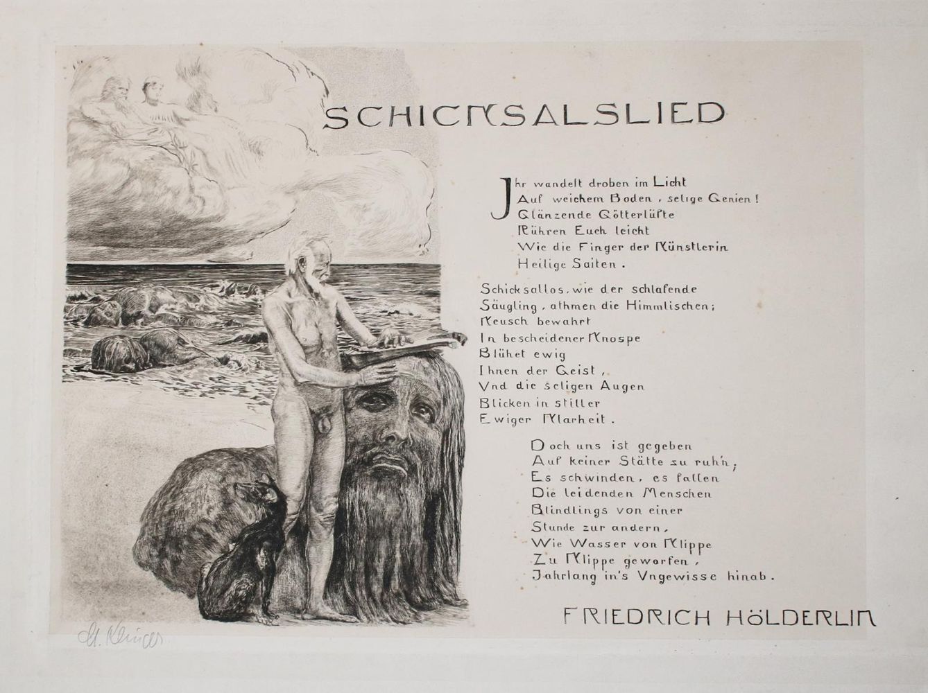 Große Abbildung Nr.1: 145-654 Klinger,M.: (Kunstwissenschaft)