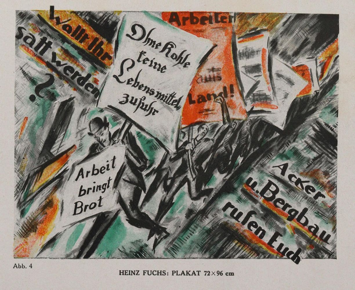 Große Abbildung Nr.4: 145-665 Politische Plakat, Das.: (Plakat)
