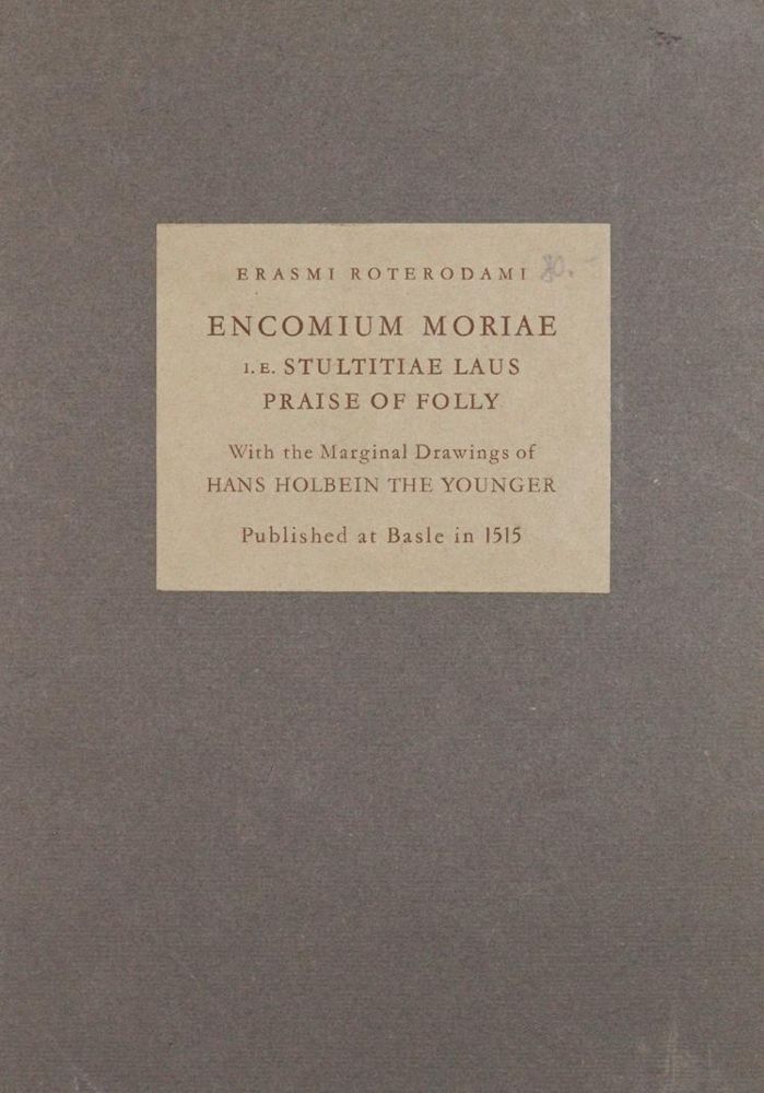 Große Abbildung Nr.1: 145-709 Erasmus v. Rotterdam.: (Faksimile)