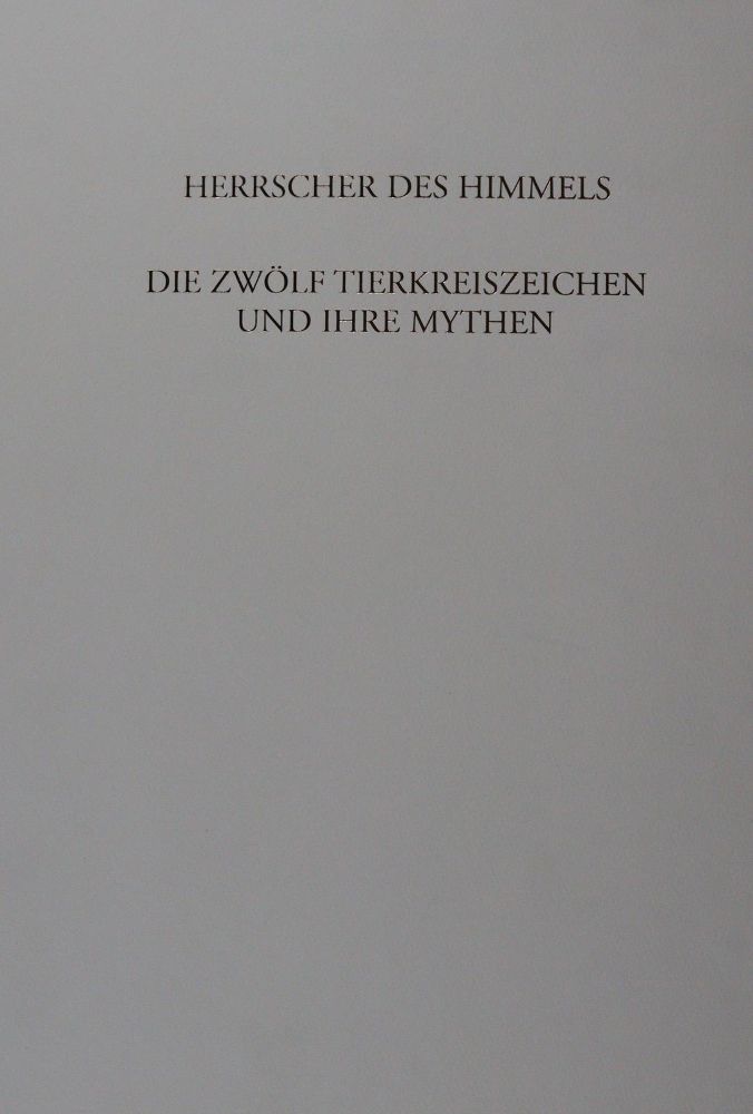 Große Abbildung Nr.4: 145-718 Herrscher des Himmels.: (Faksimile)