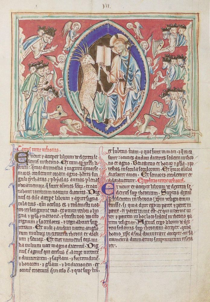 Große Abbildung Nr.3: 145-723 Lambeth Apokalypse, Die.: (Faksimile)