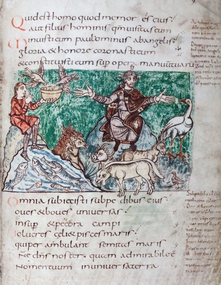 Große Abbildung Nr.4: 145-742 Stuttgarter Bilderpsalter, Der.: (Faksimile)