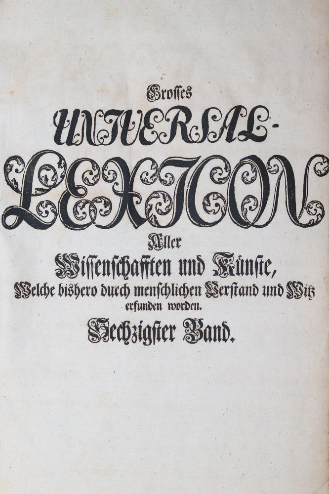 Große Abbildung Nr.3: 145-768 Zedler,J.H.: (Lexika - Wörterbücher - Sprachwissenschaften)