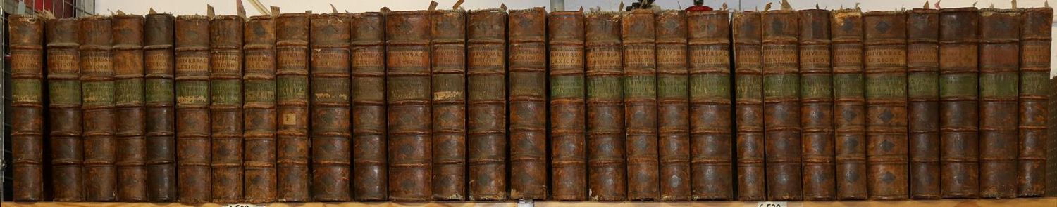 Große Abbildung Nr.4: 145-768 Zedler,J.H.: (Lexika - Wörterbücher - Sprachwissenschaften)