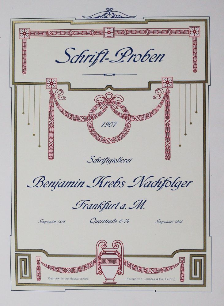 Große Abbildung Nr.3: 145-783 Krebs,B.: (Typographie und Kalligraphie)