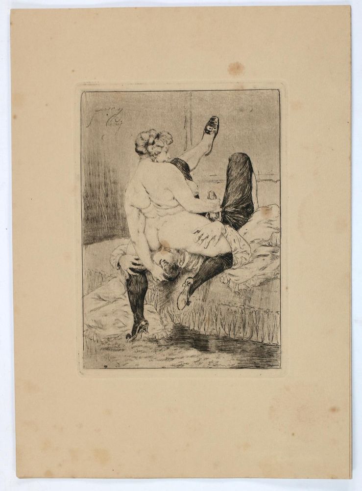 Große Abbildung Nr.2: 145-812 (Lossow,H. Pseud.:) Gaston Ferran.: (Erotika - Galantes)