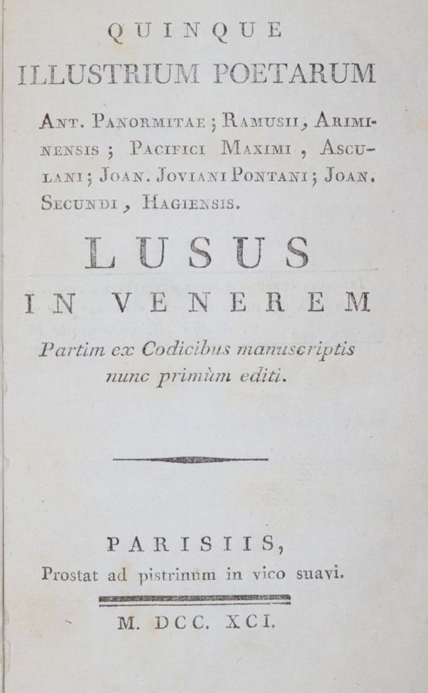 Große Abbildung Nr.1: 145-815 (Mercier de Saint Leger,B. Hrsg.).: (Erotika - Galantes)