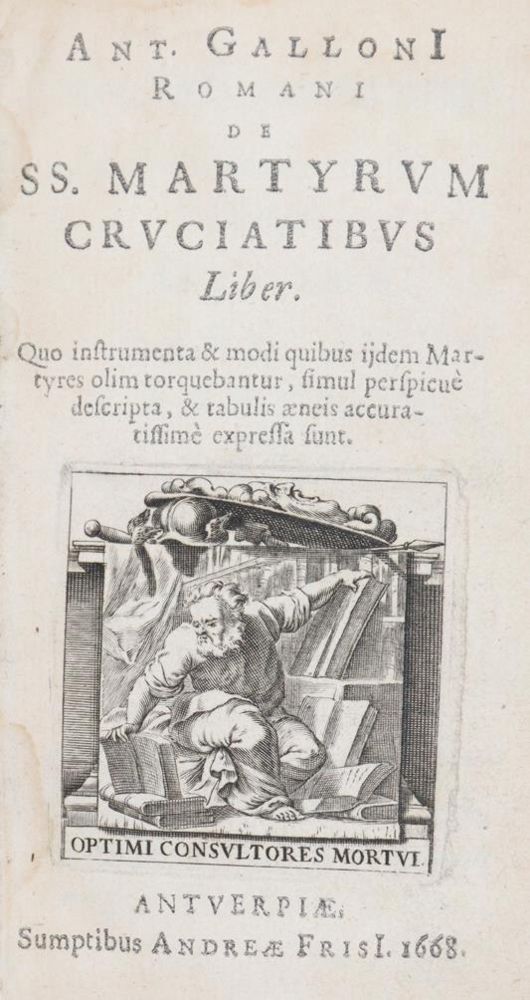 Große Abbildung Nr.1: 145-821 Gallonius,A.: (Folter)
