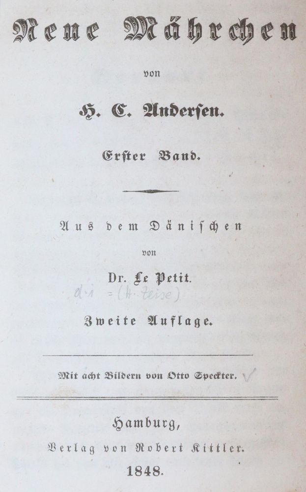 Große Abbildung Nr.3: 145-840 Andersen,H.C.: (Children´s books)