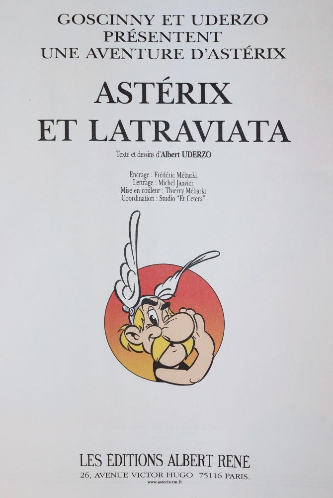 Große Abbildung Nr.1: 145-852 Asterix: (Comic)