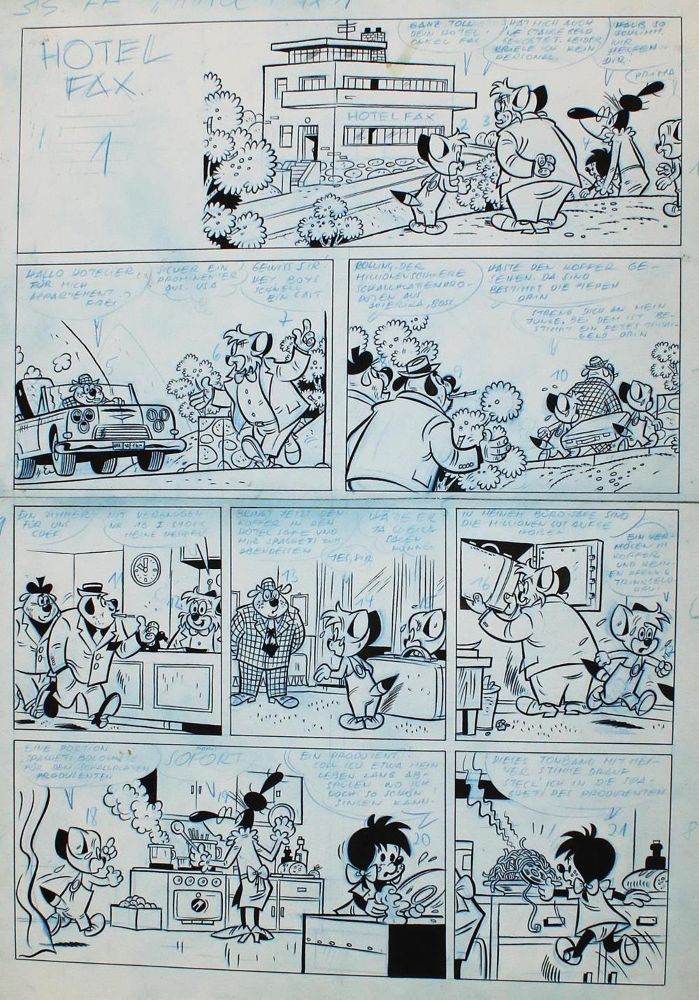 Große Abbildung Nr.1: 145-855 Perego, Giuseppe: (Comic, Fix und Foxi)