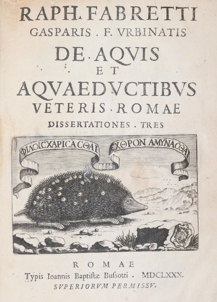 Große Abbildung Nr.2: 145-92 Fabretti,R.: (Old and rare books, manuscripts)
