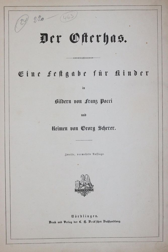 Große Abbildung Nr.1: 145-921 Scherer,G.: (Children´s books)