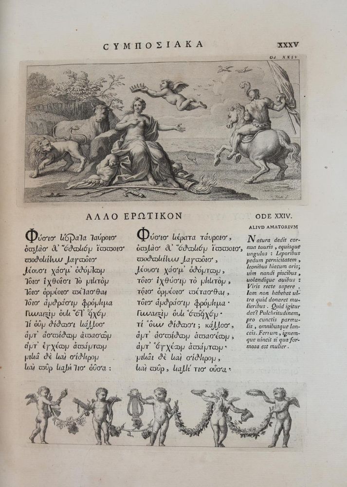 Große Abbildung Nr.4: 145-942 Anakreon.: (Literatur und illustrierte Bücher bis 19.Jahrhundert)