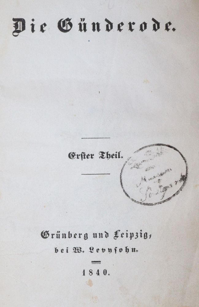 Große Abbildung Nr.1: 145-946 (Arnim,B.v.).: (Literatur und illustrierte Bücher bis 19.Jahrhundert)