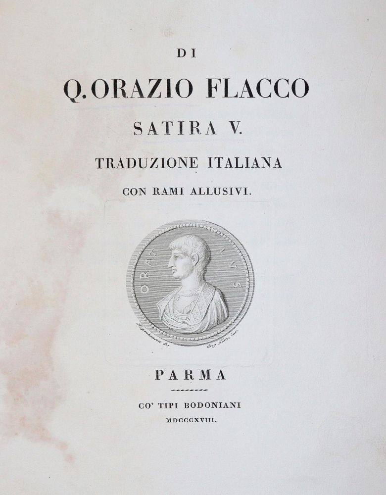 Große Abbildung Nr.1: 145-953 Horatius Flaccus,Q.: (Bodoni)