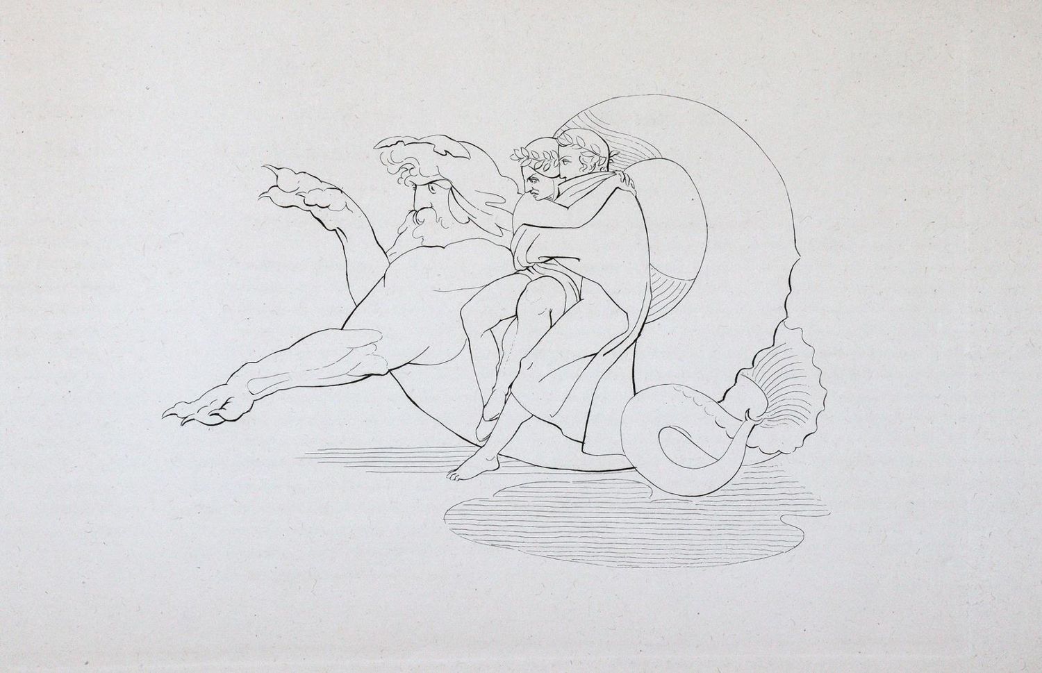 Große Abbildung Nr.3: 145-968 Flaxmann,J.: (Dante)
