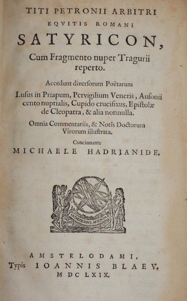 Große Abbildung Nr.3: 145-980 Petronius Arbiter.: (Einband)