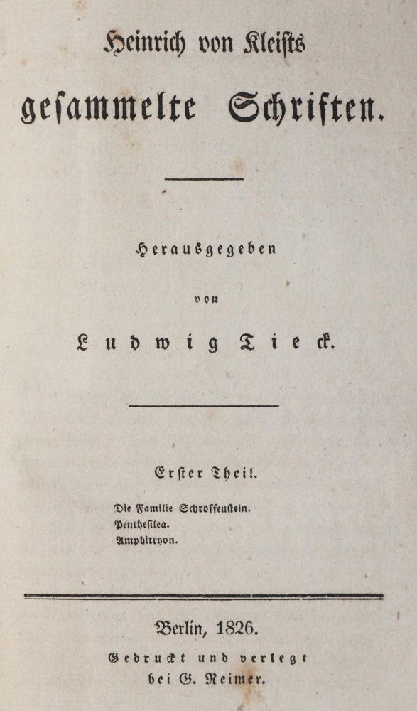 Große Abbildung Nr.3: 145-987 Fichte,J.G.: (Literatur und illustrierte Bücher bis 19.Jahrhundert)
