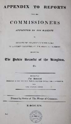Bild Nr.3: 145-10 Appendix to Reports: (Alte Drucke, Handschriften und Theologie)