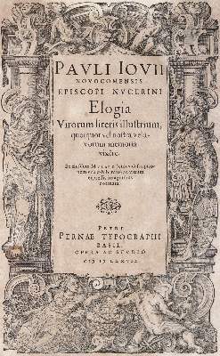 Bild Nr.1: 145-100 Giovio,P.: (Old and rare books, manuscripts)