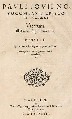 Bild Nr.3: 145-100 Giovio,P.: (Old and rare books, manuscripts)