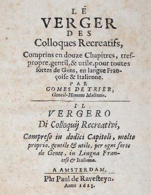 Bild Nr.1: 145-1003 Gomes von Trier.: (Literatur und illustrierte Bücher bis 19.Jahrhundert)