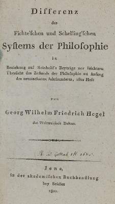 Bild Nr.1: 145-1012 Hegel,G.W.F.: (Literatur und illustrierte Bücher bis 19.Jahrhundert)