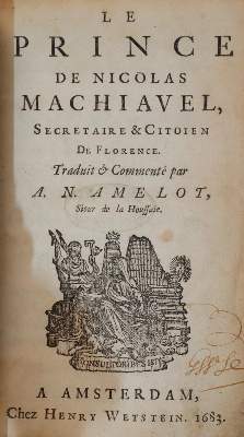 Bild Nr.1: 145-1033 Machiavelli,N.: (Literature and illustrated books 19th century)
