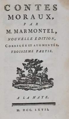 Bild Nr.1: 145-1034 Marmontel,(J.F.).: (Literatur und illustrierte Bücher bis 19.Jahrhundert)