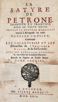 Bild Nr.11: 145-1046 Petronius Arbiter.: (Literature and illustrated books 19th century)