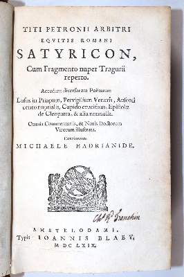 Bild Nr.2: 145-1053 Petronius Arbiter.: (Literature and illustrated books 19th century)