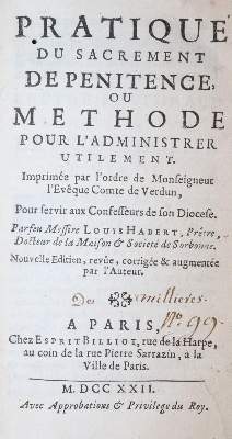 Bild Nr.1: 145-106 Habert,L.: (Alte Drucke, Handschriften und Theologie)