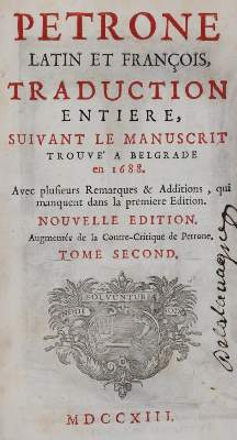 Bild Nr.1: 145-1066 Petronius Arbiter,T.: (Literature and illustrated books 19th century)