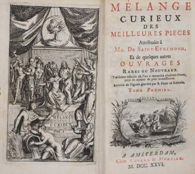 Bild Nr.1: 145-1079 Saint-Evremond,(C.M.de).: (Literature and illustrated books 19th century)