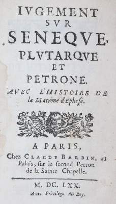 Bild Nr.1: 145-1080 (Saint-Evremont,C.de Marguetel de Saint Denis).: (Literatur und illustrierte Bücher bis 19.Jahrhundert)