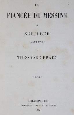 Bild Nr.1: 145-1092 Braun,T. (Übers.).: (Schiller)