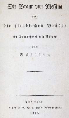 Bild Nr.1: 145-1093 Schiller,(F.).: (Literatur und illustrierte Bücher bis 19.Jahrhundert)