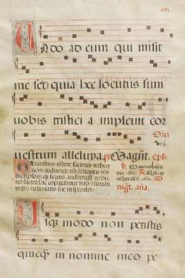 Bild Nr.1: 145-110 Antiphonar.: (Handschriften)