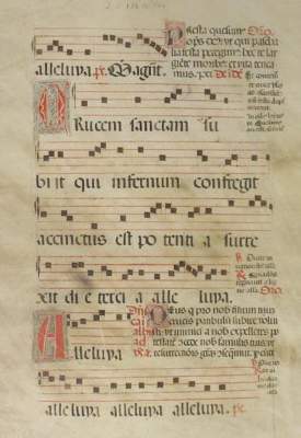 Bild Nr.2: 145-110 Antiphonar.: (Handschriften)